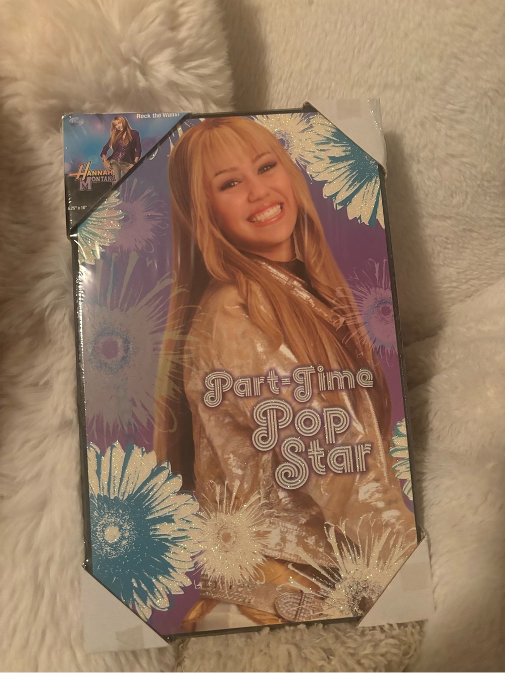 Part-Time Pop Star Party Poster - Purple
